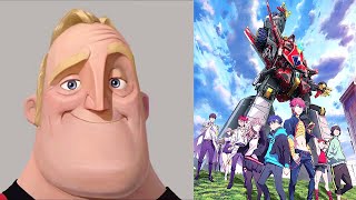 POV Mecha Anime are fun UncannySad Mr Incredible Meme Part 2 [upl. by Airehs649]