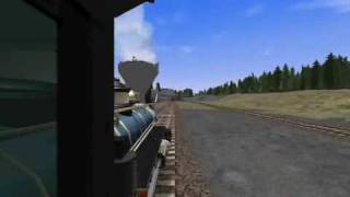 MSTS amp Trainz Train Wrecks [upl. by Atokad]