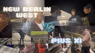 Going to the New Berlin West vs Pius XI playoff football game GONE WRONG [upl. by Yhtrod]