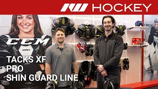 CCM Tacks XF Pro Shin Guard Line Insight [upl. by Acirdna]