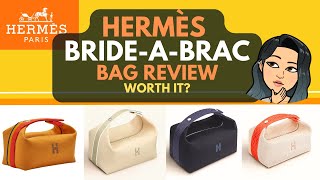 Hermès BRIDE A BRAC BAG REVIEW  WORTH IT ❤️❤️ Bag Review Luxury Bag Lover Hermès Handbags [upl. by Akeirahs]