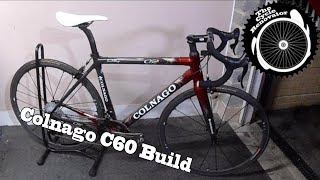 Colnago C60 build  Campagnolo Chorus components amp Fulcrum Racing Zero wheels  THE CYCLE RENOVATOR [upl. by Gausman]