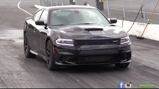 Dodge Charger HELLCAT Hits the Quarter Mile [upl. by Llevert]