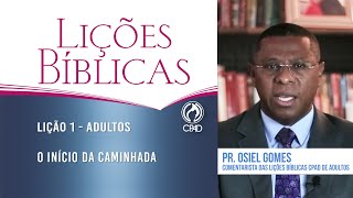 Lição 1  Lições Bíblicas Adultos  2º Trim2024  CPAD [upl. by Pernas]