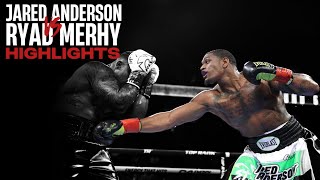 Jared Anderson vs Ryad Merhy  HIGHLIGHTS JaredAnderson [upl. by Nauqad]