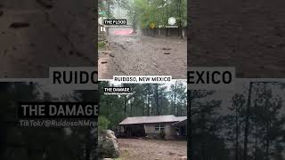 Terrifying Transformation Ruidoso NM Flood Before amp After [upl. by Aima]