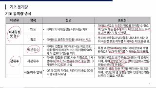 빅데이터 분석기사 필기 핵심정리 파트2 기초통계량 [upl. by Sumahs]