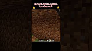 🔔Minecraft Mini Alarm System shorts ytshots shortsfeed minecraft tipsandtricks [upl. by Etna]