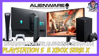 Testando Monitor Alienware AW2724DM no XboxSX e Playstation 5 Parte  2 [upl. by Edasalof694]