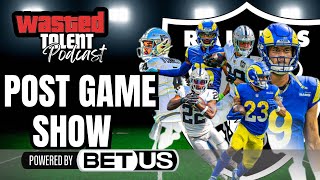 Las Vegas Raiders Los Angeles Rams postgame RantLine [upl. by Ilyak]