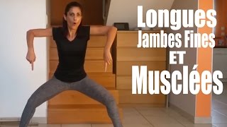 5 Exercices Longues Jambes Fines Et Musclées [upl. by Aiekahs]