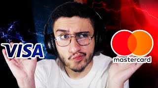 VISA vs MasterCard ¿Cual es Mejor 🤔 y ¿Por que VISA gana 😁 [upl. by Efioa244]