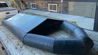 HDPE High Density Polyethylene Boat Build Part 1 [upl. by Sherwood]