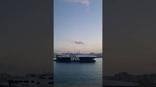 TARIFA JET Approaching the port of Tangier Morocco 🇲🇦 [upl. by Tracee219]