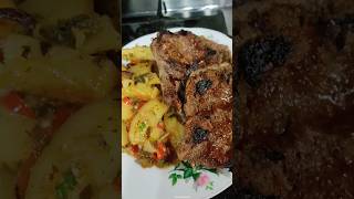 CARNE EN PLANCHA increíble sabor recetas receitas recipe recipes reels reelsinstagram shorts [upl. by Gibe]