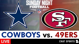 Cowboys vs 49ers Live Streaming Scoreboard PlayByPlay Highlights  NFL Week 8 SNF On NBC [upl. by Na]