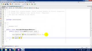 Java StringBuffer append new line in Java Netbeans [upl. by Avevoneg]