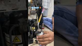 Voltas Split AC repair  shortfeed acrepairing shorts youtubeshorts ac repair [upl. by Arnulfo]