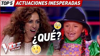 NADIE se esperaba estas ASOMBROSAS actuaciones en La Voz Kids [upl. by Xavier511]