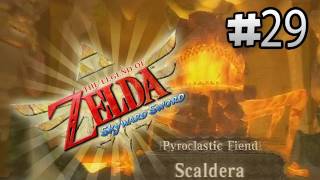 Scaldera Boss Fight  Skyward Sword  Lets Play Episode 29 [upl. by Ahtaela]