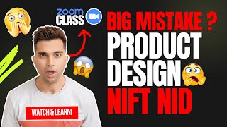 NIFT Entrance Exam Preparation 2025  Mistake in Product Design  Crack NIFT NID EXAM Prep [upl. by Emory]