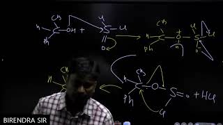 Reaction Mechanism6  SNi Reaction DARZENS HALOGENATION [upl. by Ellerret726]