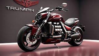 First Look 2025 Triumph Rocket 3 Storm GT The Ultimate Muscle Bike Experience [upl. by King644]