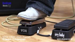 Crybaby Wah v Vox V847 Wah [upl. by Naryb208]