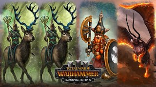 A Thorny Issue  Wood Elves vs Chaos Dwarfs  Total War WARHAMMER 3 [upl. by Anih]