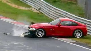 NÜRBURGRING CRASH FAIL amp WIN Compilation Nordschleife Touristenfahrten [upl. by Eimmat]