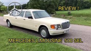 Classic Mercedes limo stretch review [upl. by Neitsabes744]