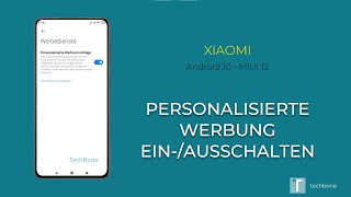 Personalisierte Werbung  Xiaomi Android 10  MIUI 12 [upl. by Kirad349]