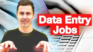 8 NEW Data Entry Work From Home Jobs [upl. by Johanan]