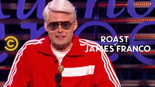 Roast of James Franco  Bill Hader  The President of Hollywood  Uncensored [upl. by Atauqal832]