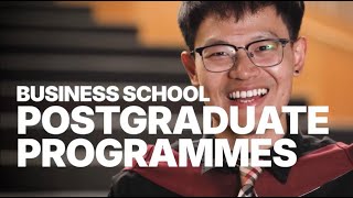 Postgraduate programmes at the Business School [upl. by Leugar425]