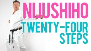 Nijushiho  TwentyFour Steps  Shotokan Kata by Sensei Soon Pretorius Former JKA World Champion [upl. by Edalb]