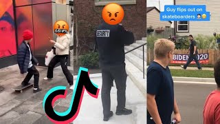 🛹SKATER VS HATERS🤬 TikTok Edition [upl. by Brost]