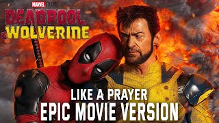 Like a Prayer  Deadpool and Wolverine Epic Movie Version [upl. by Wolram760]