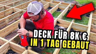 Die DIYTerrasse die Handwerker nicht sehen wollen [upl. by Kingdon]