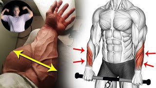 Best forarms workout 👉😮 सबसे अच्छा फोरआर्म्स वर्कआउट👉 💀 [upl. by Nlyak]