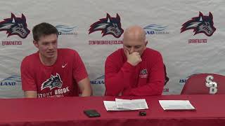 Stony Brook Mens Basketball Postgame Press Conference  Jan 22 2024 [upl. by Forras]