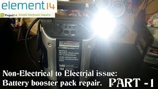 NonElectrical to Electrial issue Battery booster pack repair Part 1 [upl. by Inahpets]