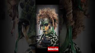 Medusa Halloween transformation cosplay makeupart makeupmedusa makeuptransformation [upl. by Tarrance]