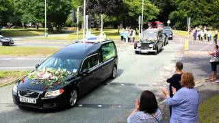 Cilla Blacks funeral [upl. by Ivek]