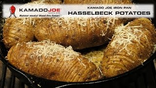 Kamado Joe Hasselback Potatoes [upl. by Eltsirk]