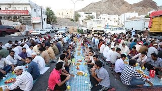 Time Lapse  Iftar at Muttrah Souq [upl. by Beisel429]