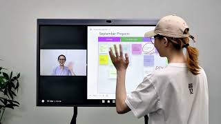 Smart Board for Better Hybrid Collaborationnearhubglobal [upl. by Ondrej]