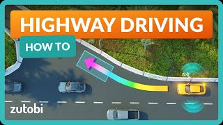 How to Drive on the Highway  Entering and Exiting Tips [upl. by Lauretta943]