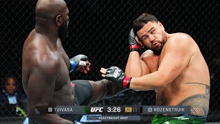 Tai Tuivasa vs Jairzinho Rozenstruik  FULL FIGHT RECAP [upl. by Dihgirb]