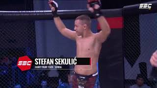 SBC 16  Stefan Sekulic vs Givago quotGibaquot Francisco  Middleweight Title Fight [upl. by Yablon]